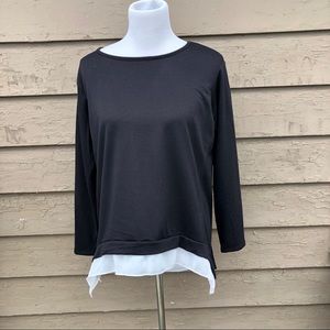 ☀️☀️☀️ 4/$20 Pebble and Stone 3/4 sleeve tunic with flutter hem